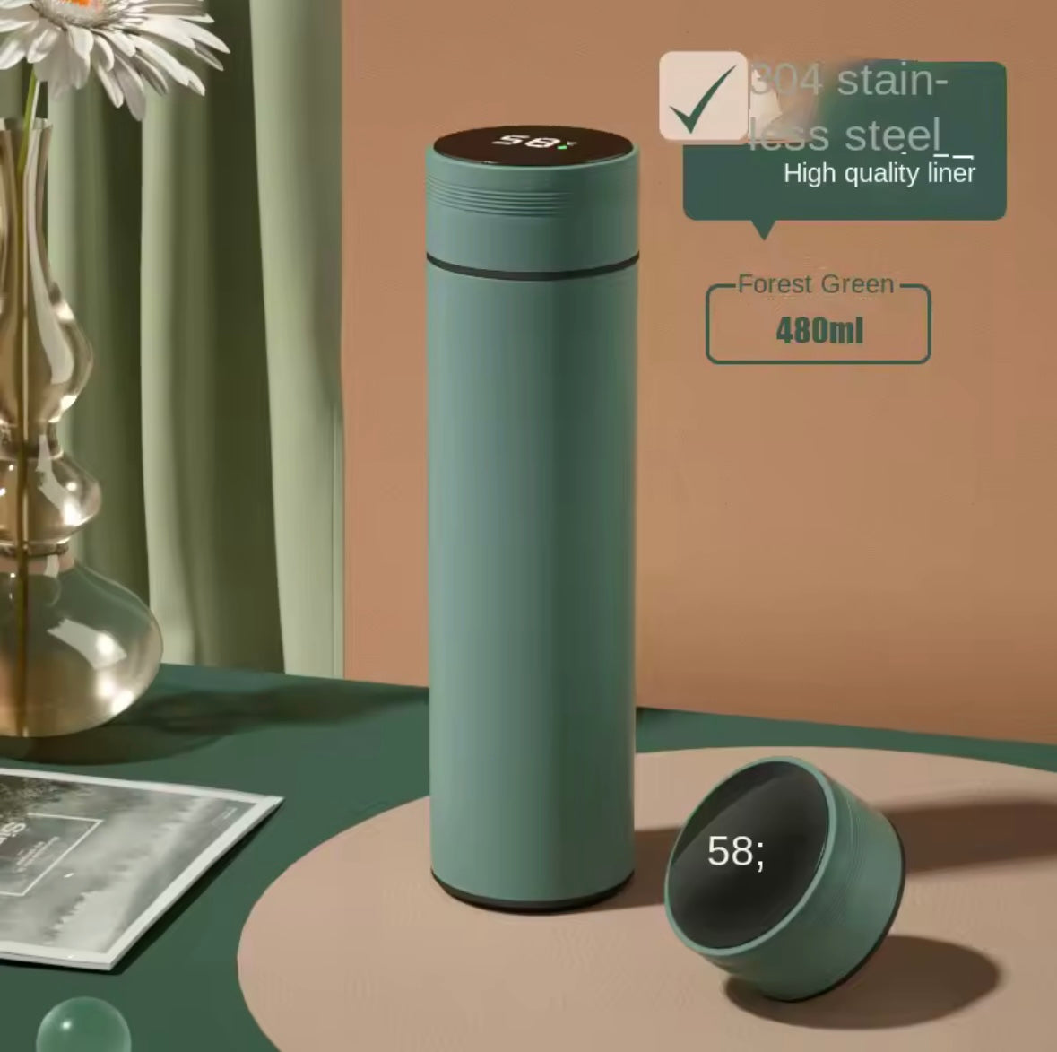 Smart Hydro™ – Intelligent Bottle with LED Display